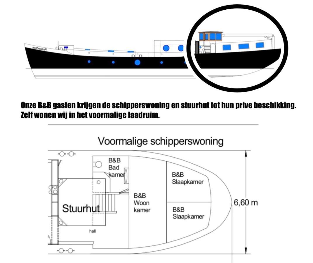 B&B Woonschip Robbedoes Amersfoort Eksteriør bilde
